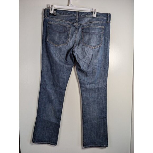 Gap 1969 Jeans Women's Size 33/16 40x32 Y2K Real Straight Mid Rise Slim Long NEW - Picture 4 of 9